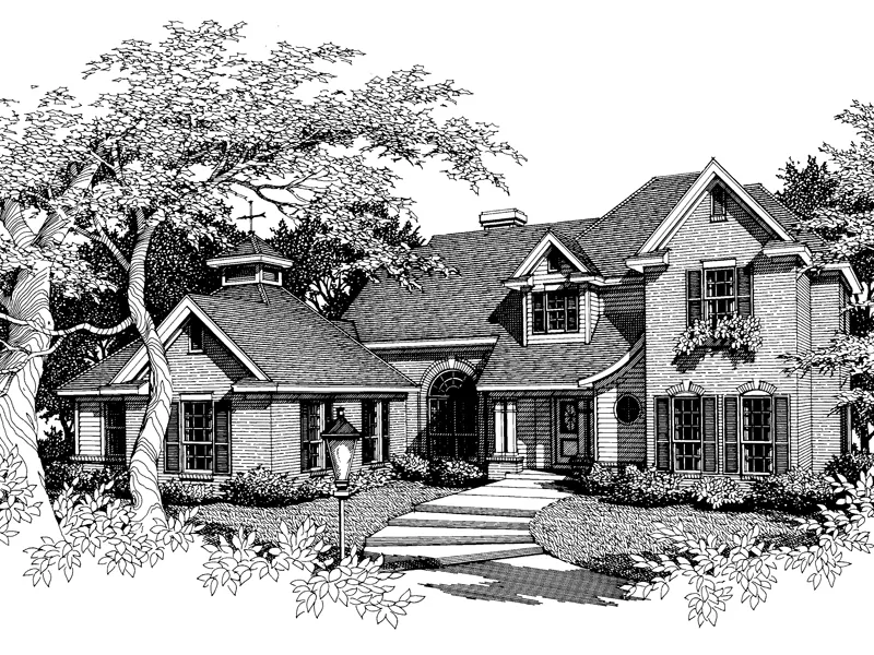 Traditional Two-Story Home With Curb Appeal