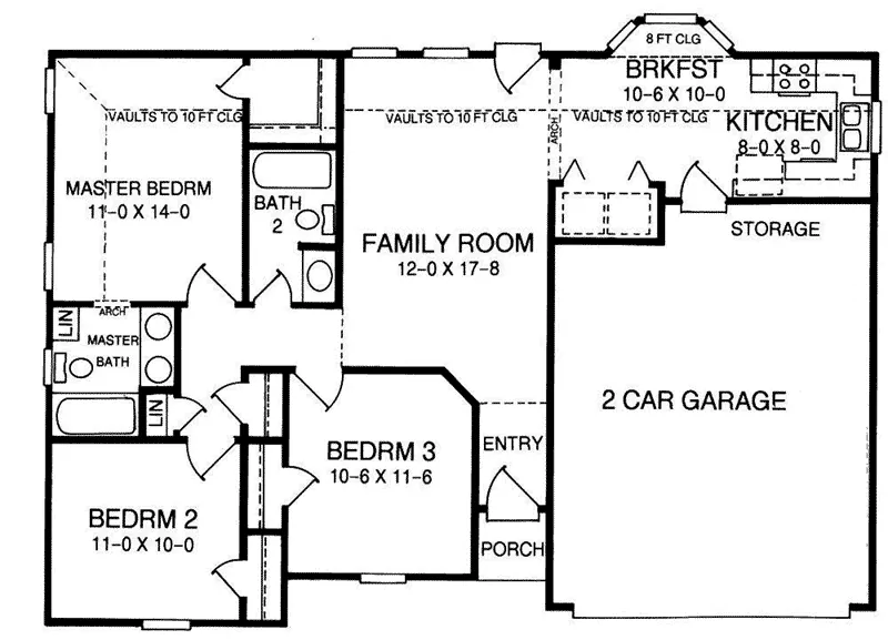 Traditional House Plan First Floor - 019D-0026 - Shop House Plans and More