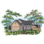 Rustic House Plan Front of House 019D-0029