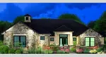 Ranch House Plan Front of House 019D-0031