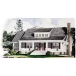 Modern Farmhouse Plan Front of House 019D-0035