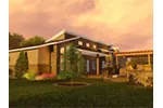 Contemporary House Plan Rear Photo 05 - 019D-0037 - Shop House Plans and More