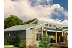 Contemporary House Plan Rear Photo 06 - 019D-0037 - Shop House Plans and More