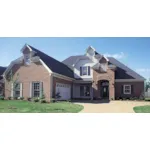 European House Plan Front of House 019D-0040