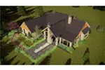 Rustic House Plan Aerial View Photo 02 - 019D-0042 - Shop House Plans and More