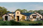 Ranch House Plan Front of Home - 019D-0044 - Shop House Plans and More