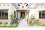 Spanish House Plan Entry Photo 01 - Cordero Southwestern Home 019D-0046 - Search House Plans and More