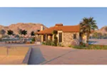 Spanish House Plan Front Photo 04 - Cordero Southwestern Home 019D-0046 - Search House Plans and More