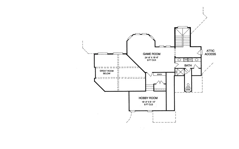 European House Plan Second Floor - Cameron Manor Luxury Home 019S-0002 - Search House Plans and More