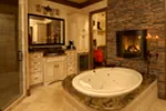 European House Plan Master Bathroom Photo 01 - Darby Hill European Style Home 019S-0003 - Search House Plans and More