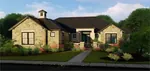 Contemporary House Plan Front of House 019S-0004