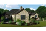 Ranch House Plan Front Photo 05 - Marbella Bay Luxury Ranch Home 019S-0004 - Shop House Plans and More