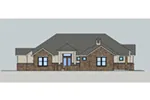 Ranch House Plan Front Image of House - 019S-0005 - Shop House Plans and More