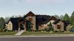 Traditional House Plan Front of Home - Preston Woods Craftsman Home 019S-0007 - Shop House Plans and More