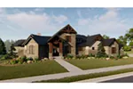 Rustic House Plan Front Photo 01 - 019S-0007 - Shop House Plans and More