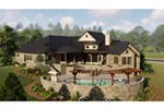 Rustic House Plan Rear Photo 01 - 019S-0007 - Shop House Plans and More