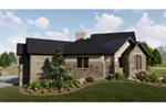 Ranch House Plan Side View Photo 01 - 019S-0007 - Shop House Plans and More
