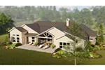 Traditional House Plan Rear Photo 01 - 019S-0008 - Shop House Plans and More