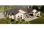 Traditional House Plan Rear Photo 02 - 019S-0008 - Shop House Plans and More