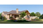 Mediterranean House Plan Rear Photo 02 - 019S-0009 - Shop House Plans and More