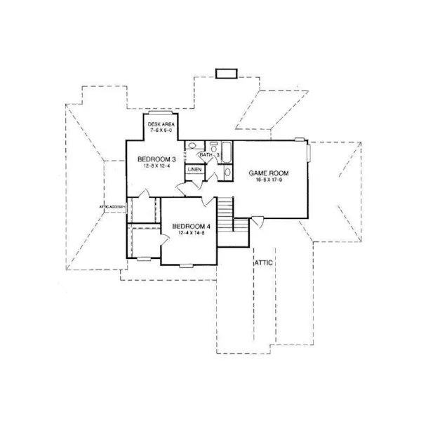 Luxury House Plan Second Floor - 019S-0011 - Shop House Plans and More