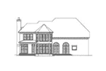 Traditional House Plan Rear Elevation - 019S-0012 - Shop House Plans and More