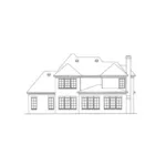 Country House Plan Rear Elevation - Albracca Two-Story Home 019S-0013 | House Plans and More