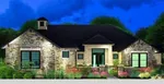 Modern House Plan Front of House 019S-0016