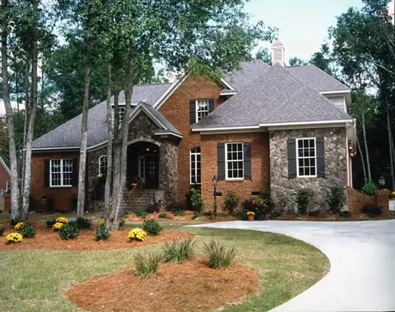 European House Plan Front of Home - Monteagle Luxury Home 019S-0018 | House Plans and More