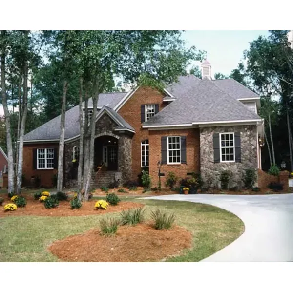 European House Plan Front of Home - Monteagle Luxury Home 019S-0018 | House Plans and More