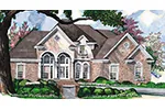 Southwestern House Plan Front of House 019S-0019