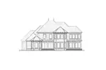 Southern House Plan Rear Elevation - Serrant Traditional Home 019S-0024 | House Plans and More