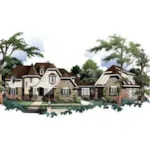 Luxury House Plan Front of House 019S-0030