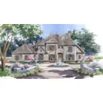 European House Plan Front of House 019S-0038