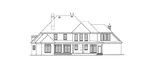 European House Plan Rear Elevation - Ellendale Luxury Home 019S-0038 | House Plans and More