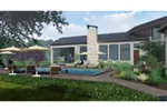 Mountain House Plan Pool Photo - 019S-0040 - Shop House Plans and More