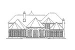 European House Plan Rear Elevation - 019S-0046 - Shop House Plans and More