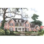 Traditional House Plan Front of House 019S-0051