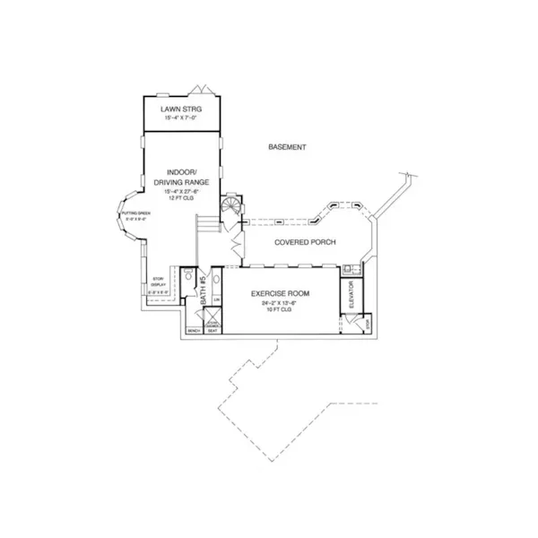 Luxury House Plan Basement Floor - 019S-0059 | House Plans and More