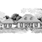 House Plan Front of Home 020D-0002