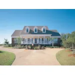 Southern Style Home With Grand Covered Front Porch