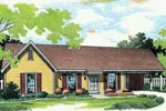 House Plan Front of Home 020D-0019