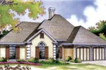 Simple Stucco Ranch Home With Corner Quoin Accents
