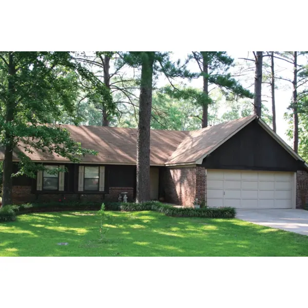 Ranch Has Horizontal Siding And Covered Front Porch