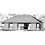 House Plan Front of Home 020D-0083