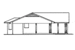 Traditional House Plan Left Elevation - Fair Woods Ranch Home 020D-0086 - Search House Plans and More