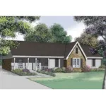 House Plan Front of Home 020D-0096