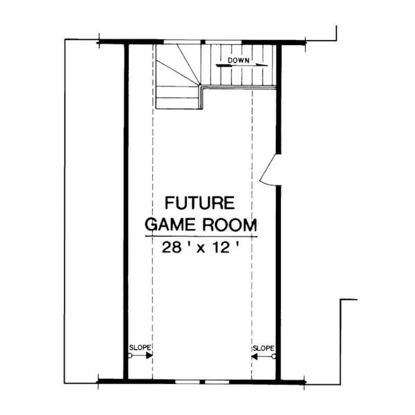 Rustic House Plan Second Floor - Fern Mill European Farmhouse 020D-0101 - Search House Plans and More