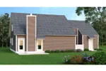 Contemporary House Plan Rear Photo 01 - Haskell Pass Contemporary Home 020D-0122 - Search House Plans and More