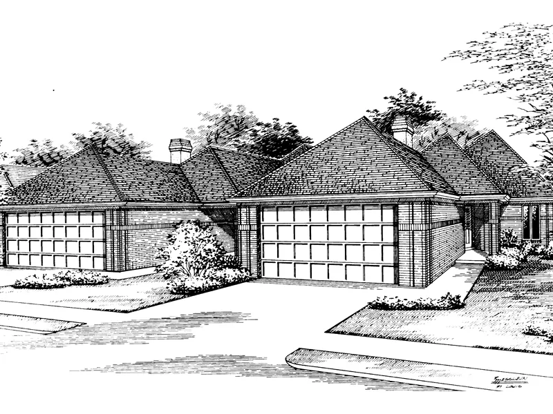 Traditional Multi-Family Style Plan